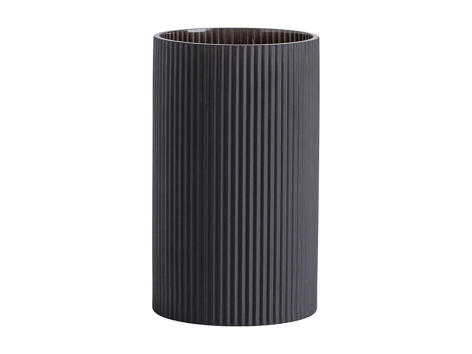 Vase Veer Mittelschwarz 25x14.5