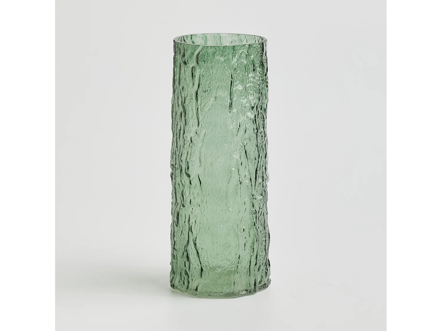 Vase Texturios vert foncé 29 x 10.5