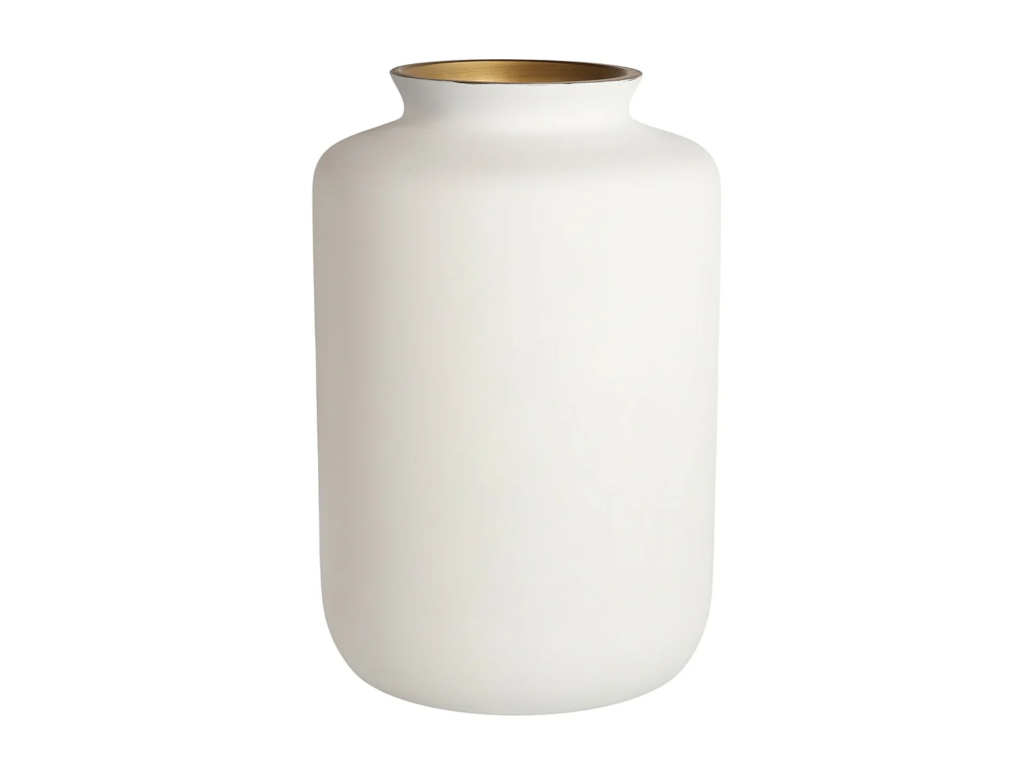 Vase Vini mittelweiß 32 x 22 Glas