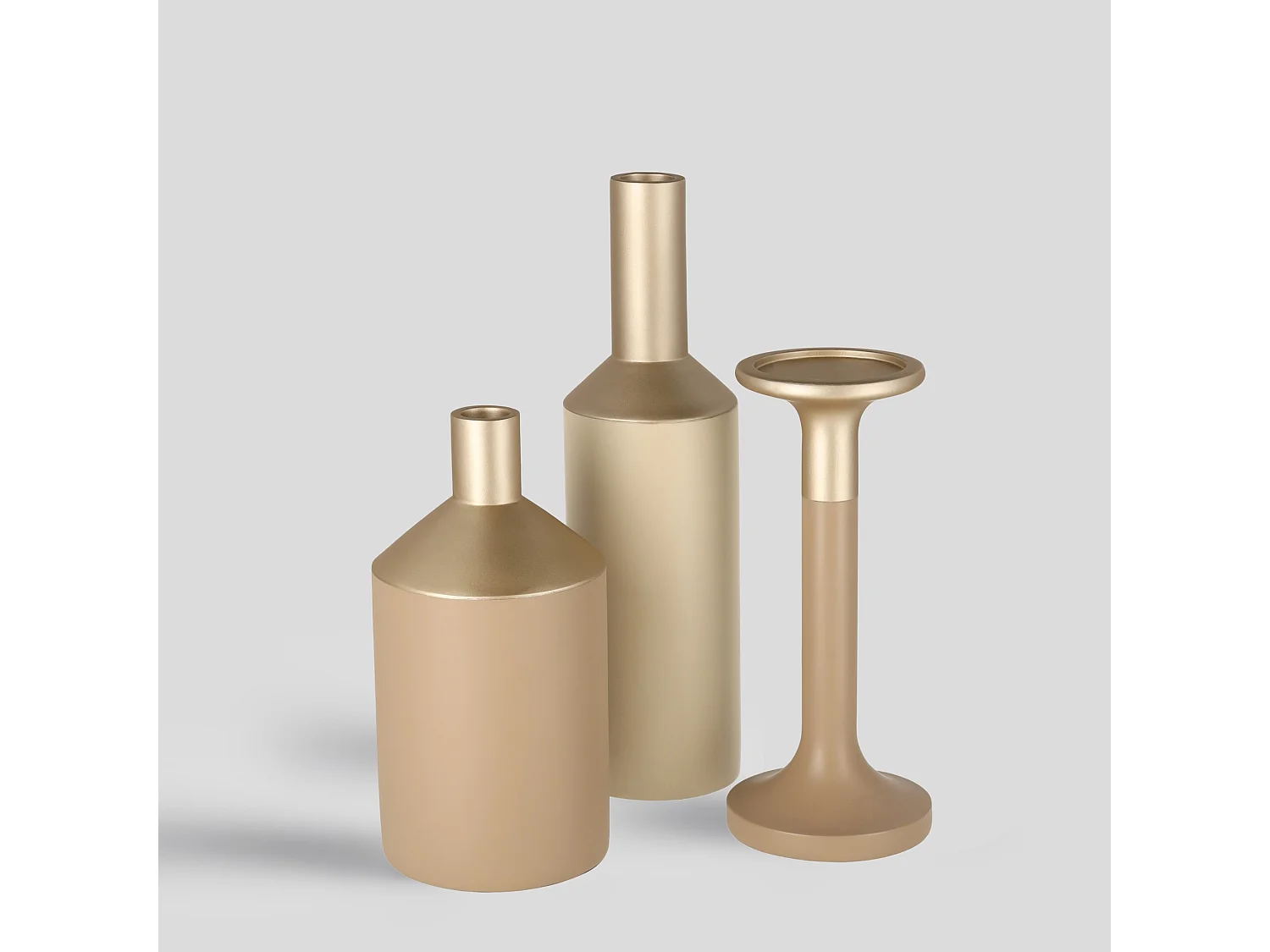 Vase Graces beige clair 35 x 10