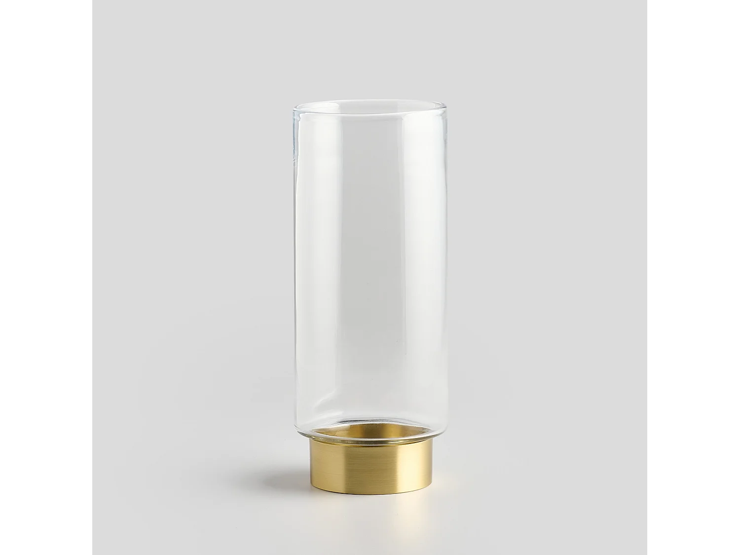 Vase Finn Mittel Transparent 36 x 14