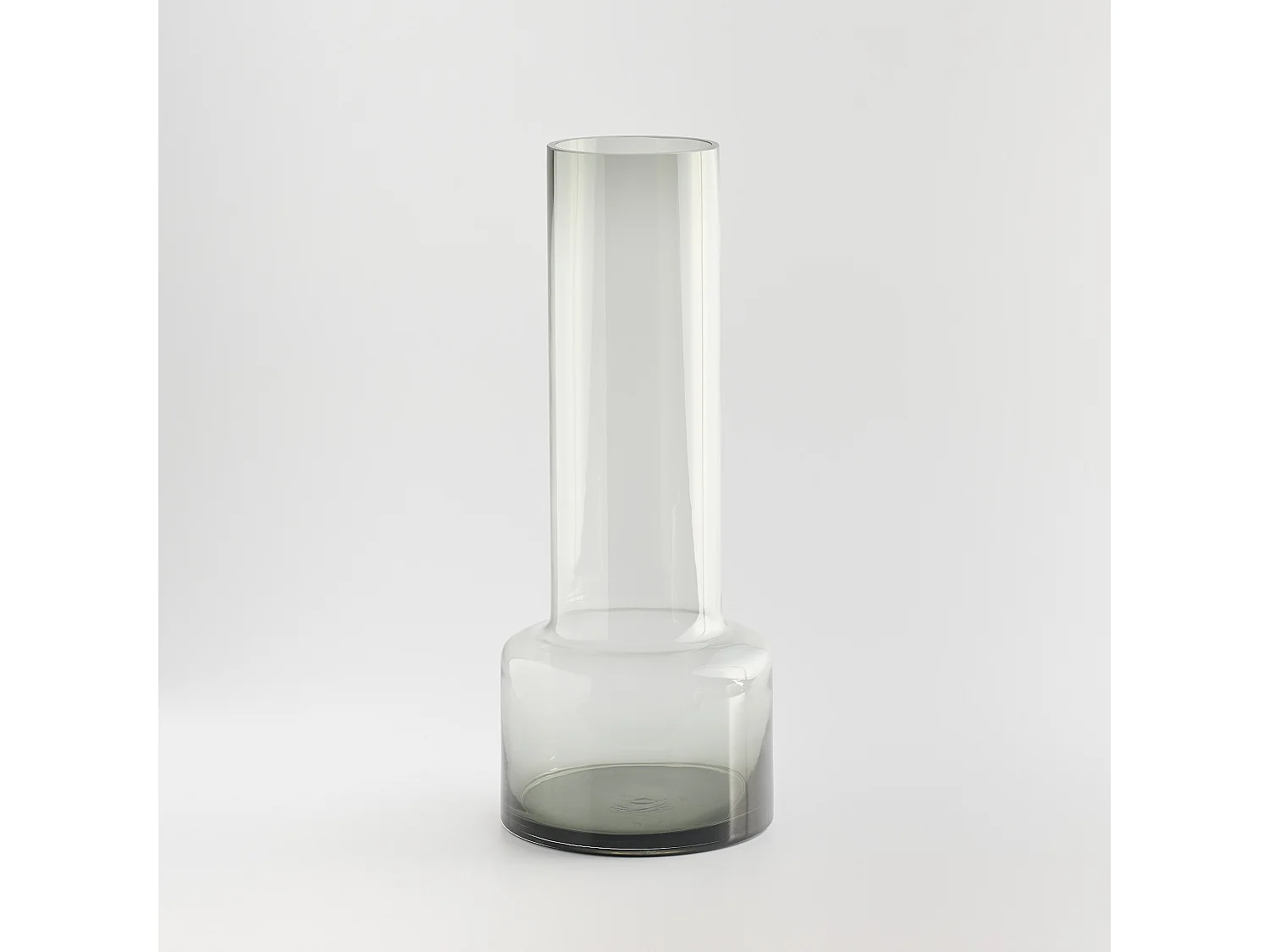 Vase Roni dunkelgrau 21x21x52 cm