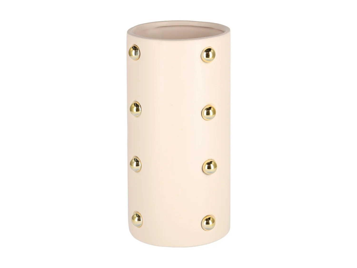 Vase Boka mittleres Beige 25x12,5 cm