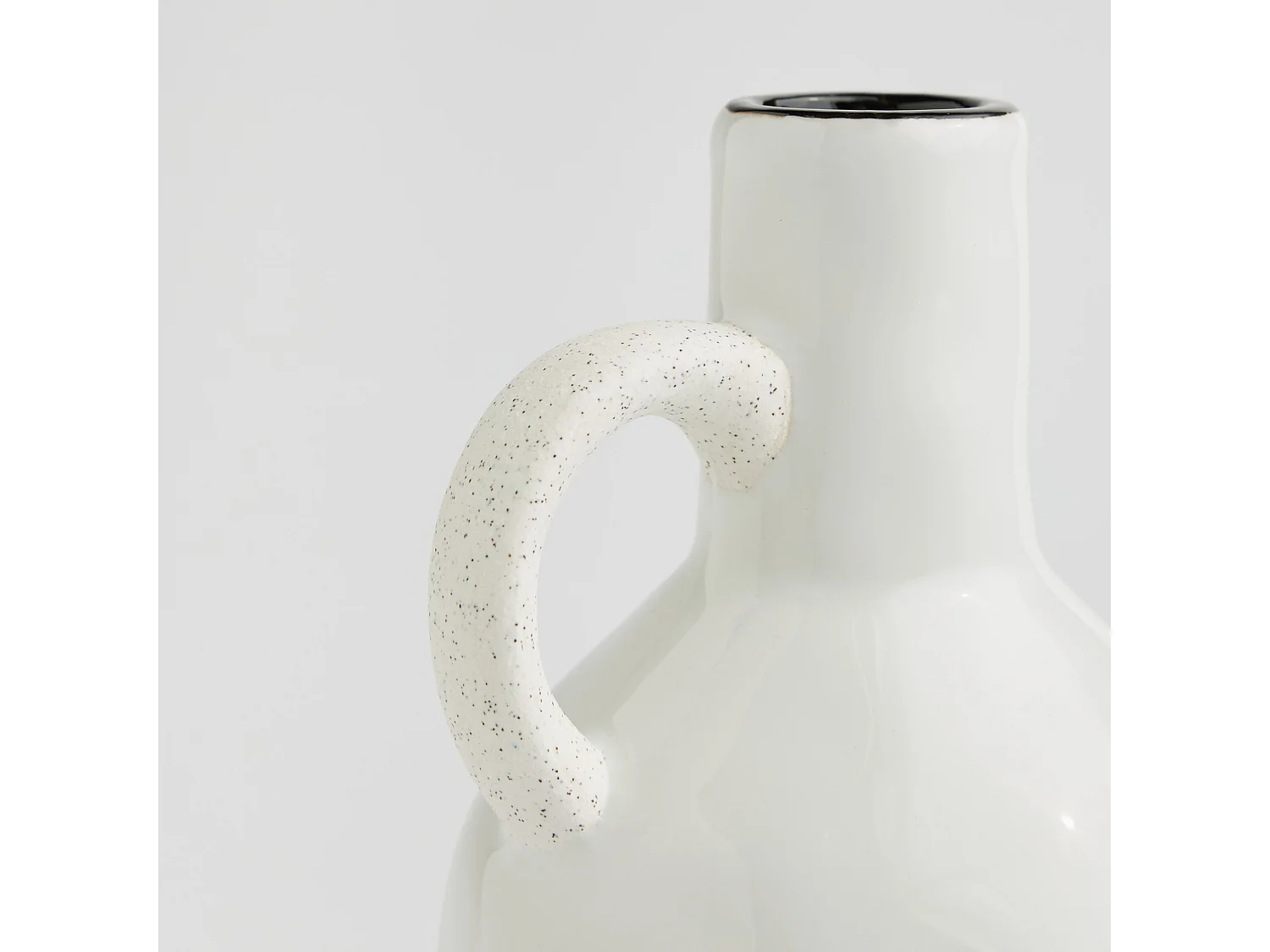 Vase Flaving blanc moyen 20 x 11 x 11.5