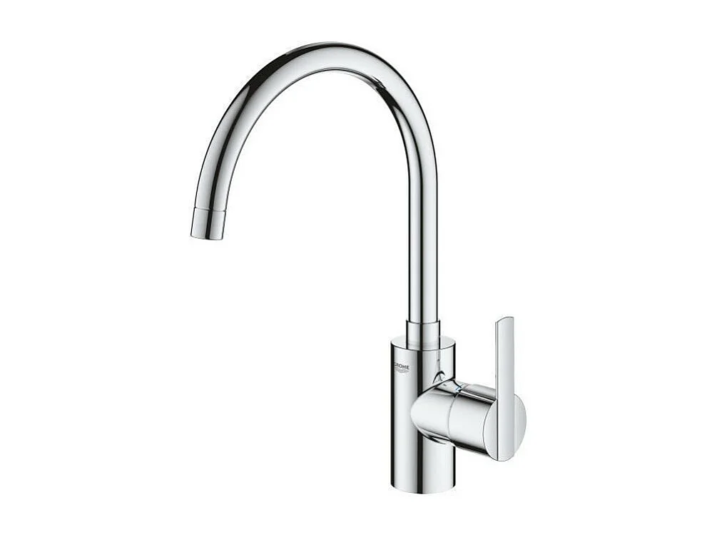 Misturador de Pia GROHE Feel Quickfix Cromado com Termostato e Bico Alto