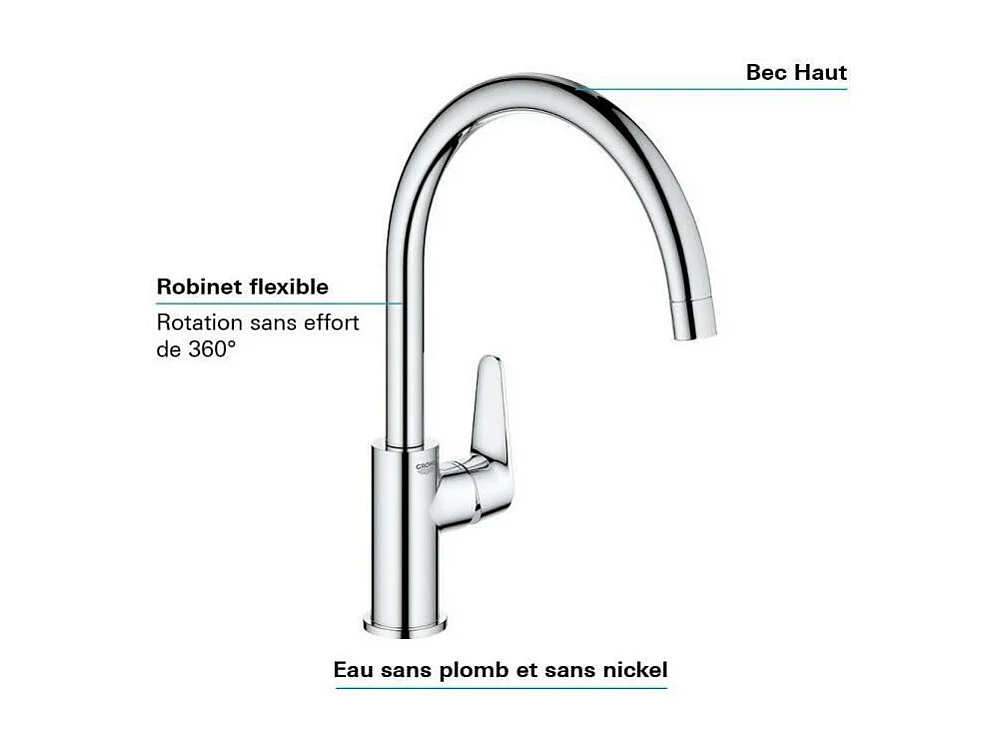 GROHE - Mitigeur monocommande Evier