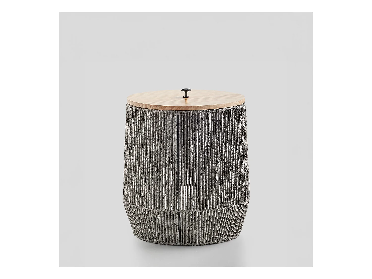 Wäschekorb Anielii mittelgrau 40 x 34 cm