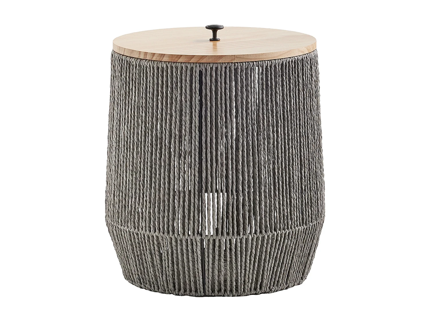 Wäschekorb Anielii mittelgrau 40 x 34 cm