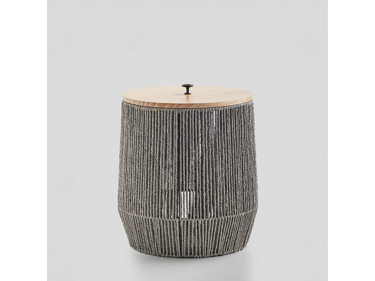 Wäschekorb Anielii mittelgrau 40 x 34 cm