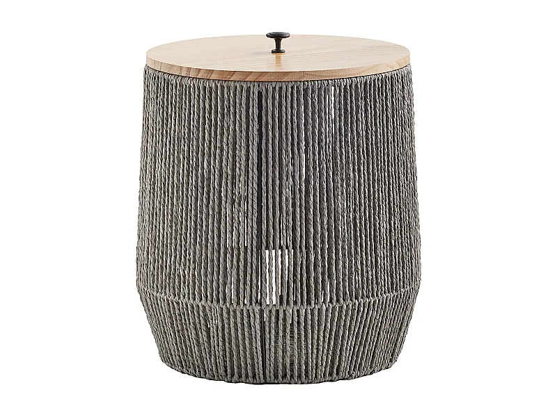 Wäschekorb Anielii mittelgrau 40 x 34 cm