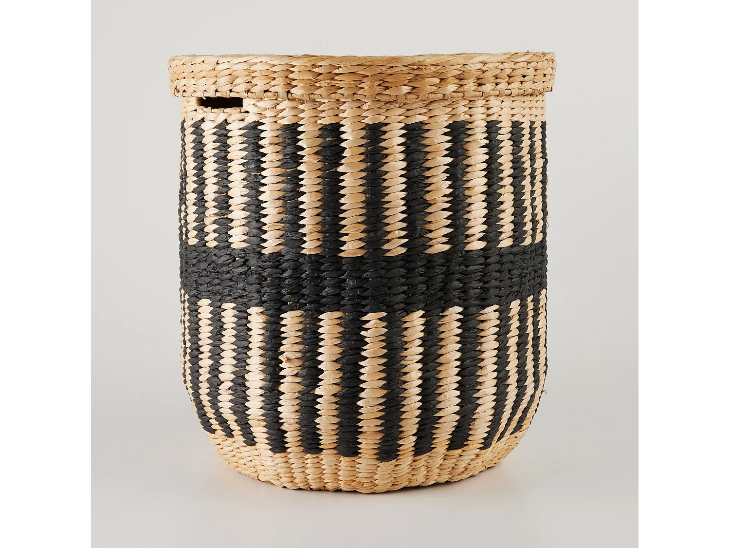 Wäschekorb Phylis mittelschwarz 45 x 43