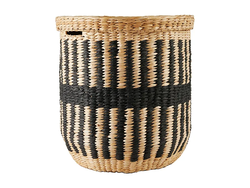 Wäschekorb Phylis mittelschwarz 45 x 43