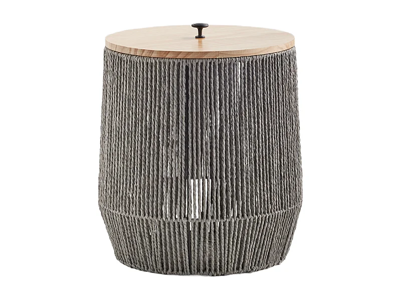 Wäschekorb Anielii mittelschwarz 44x40