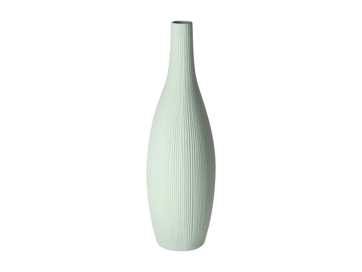 Vase Moly Hellgrün 46.5x14 Porzellan