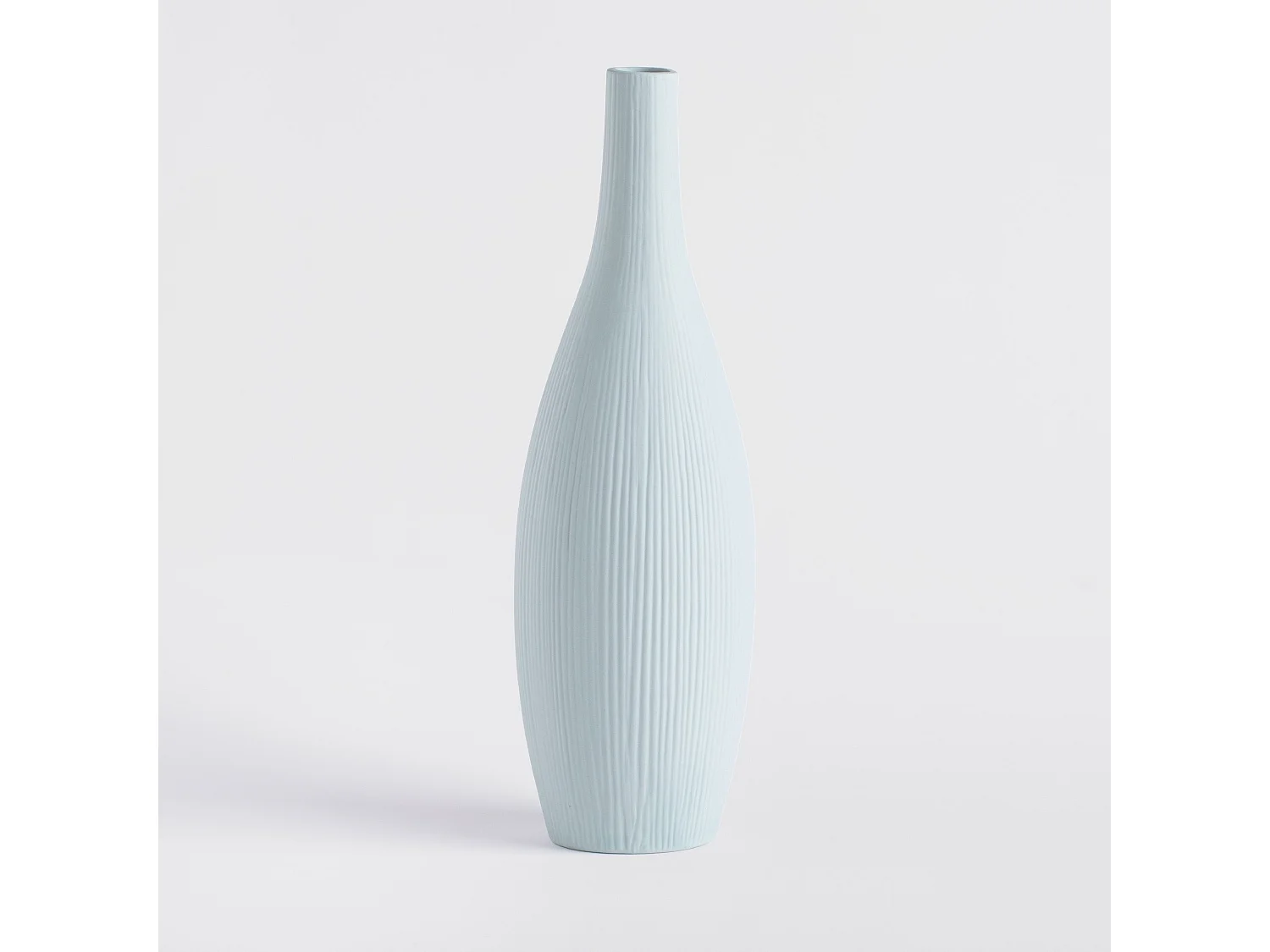 Vase Moly Hellgrün 46.5x14 Porzellan