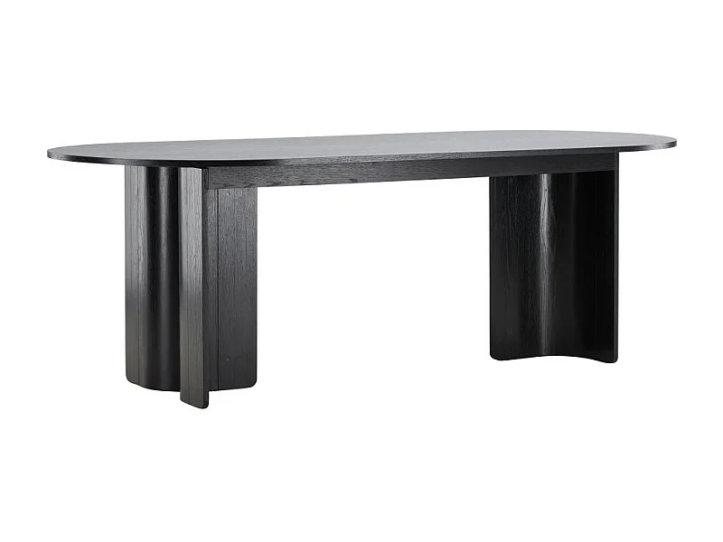 Table à Manger Design "Tyreso" 220cm Noir