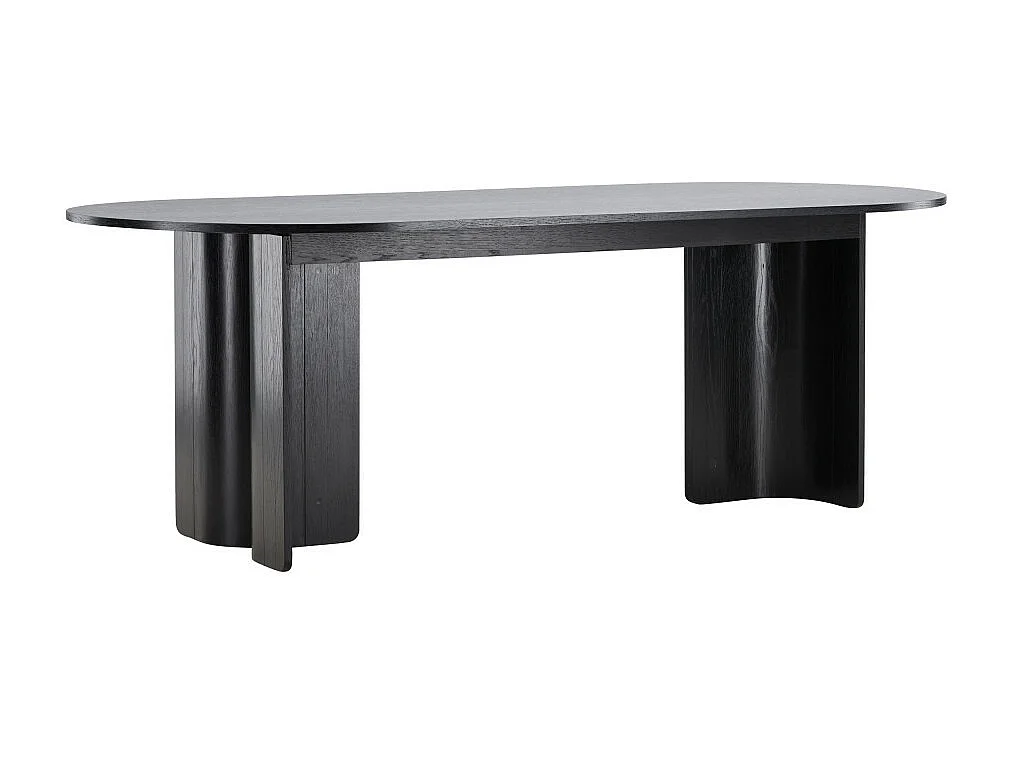 Table à Manger Design "Tyreso" 220cm Noir