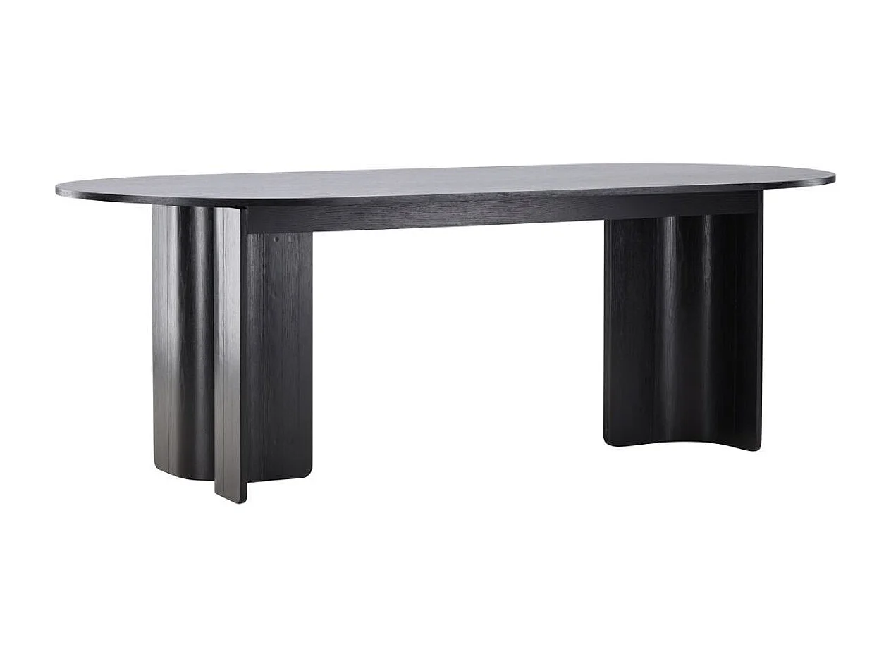 Table à Manger Design "Tyreso" 220cm Noir
