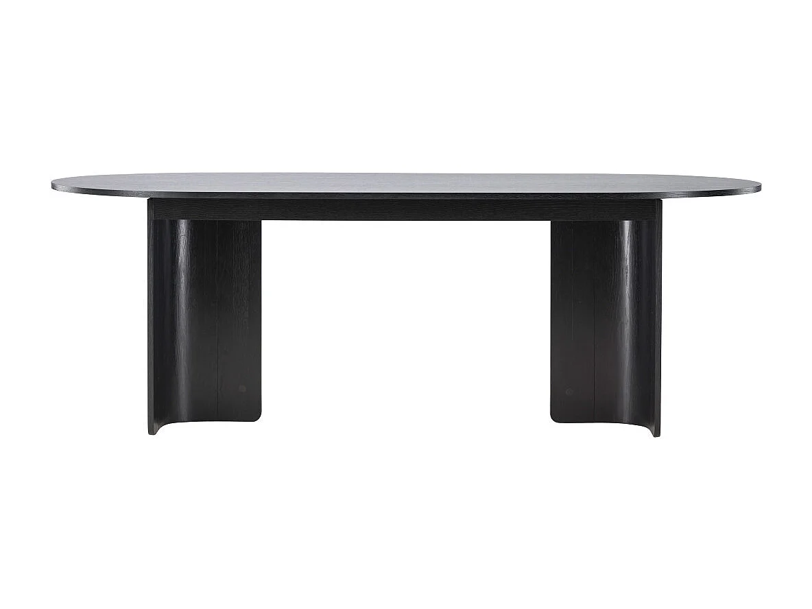 Table à Manger Design "Tyreso" 220cm Noir