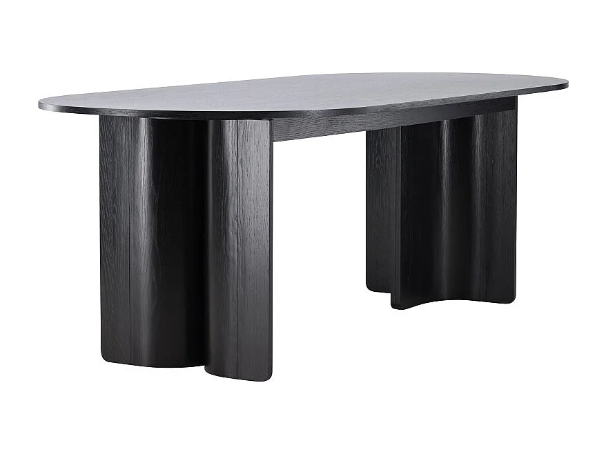 Table à Manger Design "Tyreso" 220cm Noir