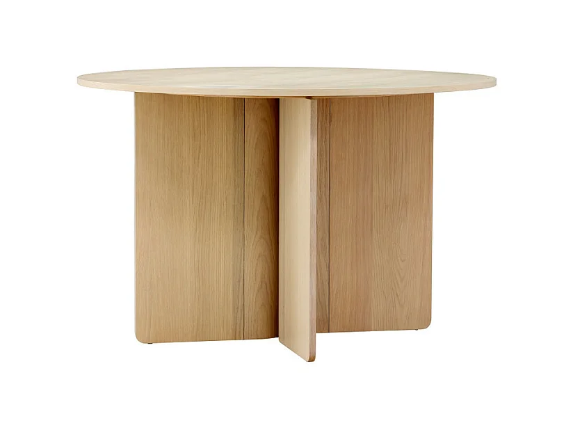 Table à Manger Ronde "Tyreso" 120cm Naturel