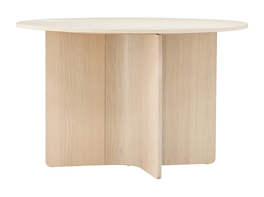 Table à Manger Ronde "Tyreso" 120cm Naturel