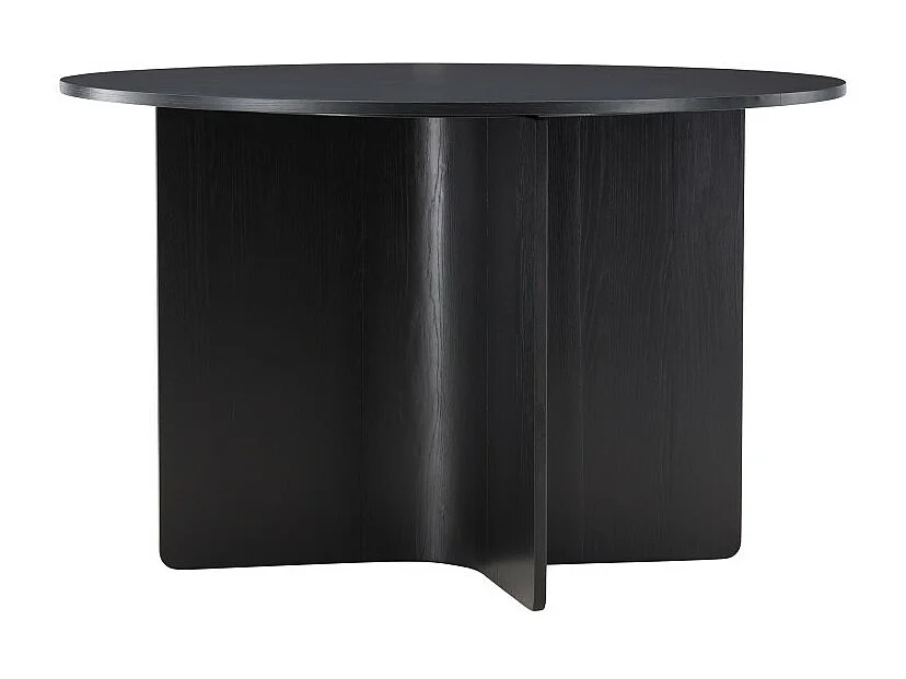 Table à Manger Ronde "Tyreso" 120cm Noir
