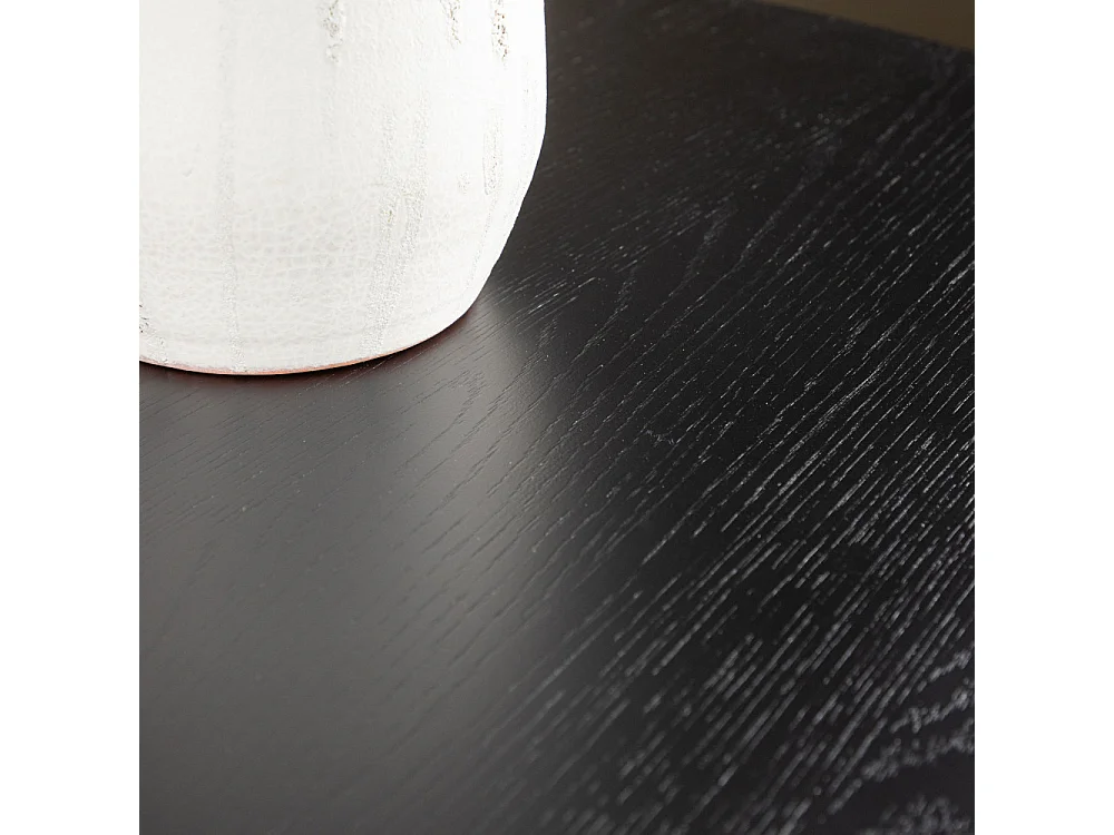 Table à Manger Ronde "Tyreso" 120cm Noir