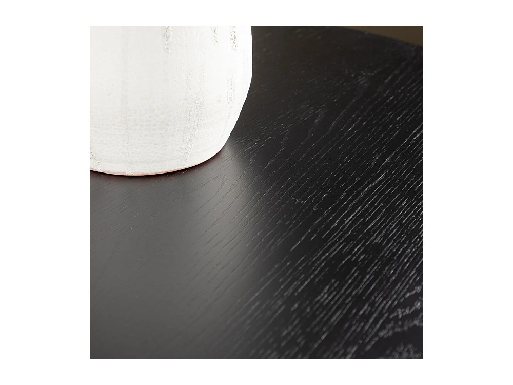 Table à Manger Ronde "Tyreso" 120cm Noir