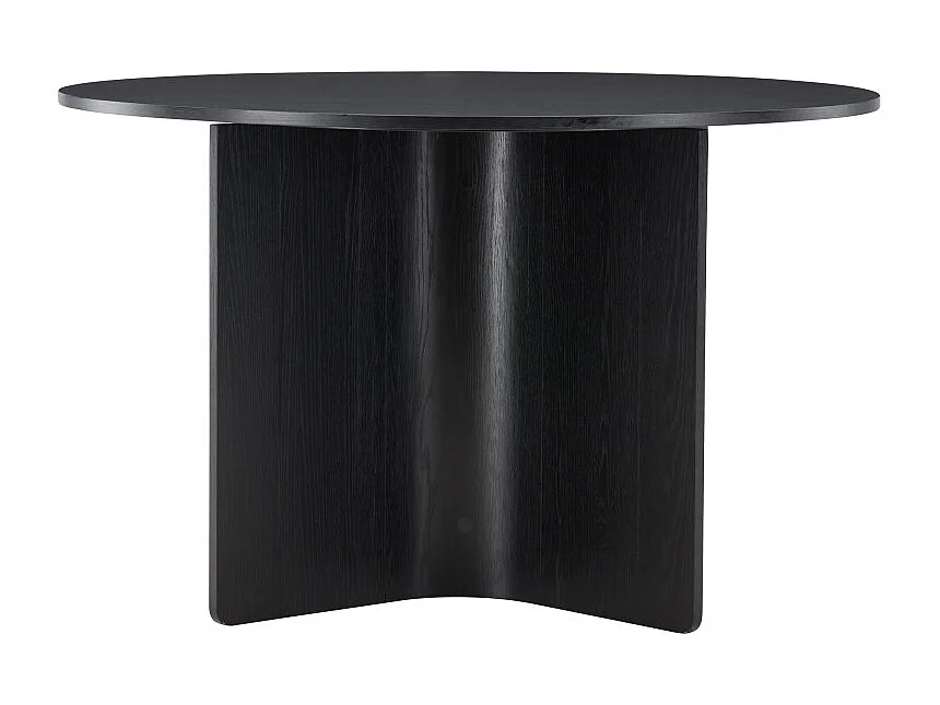 Table à Manger Ronde "Tyreso" 120cm Noir