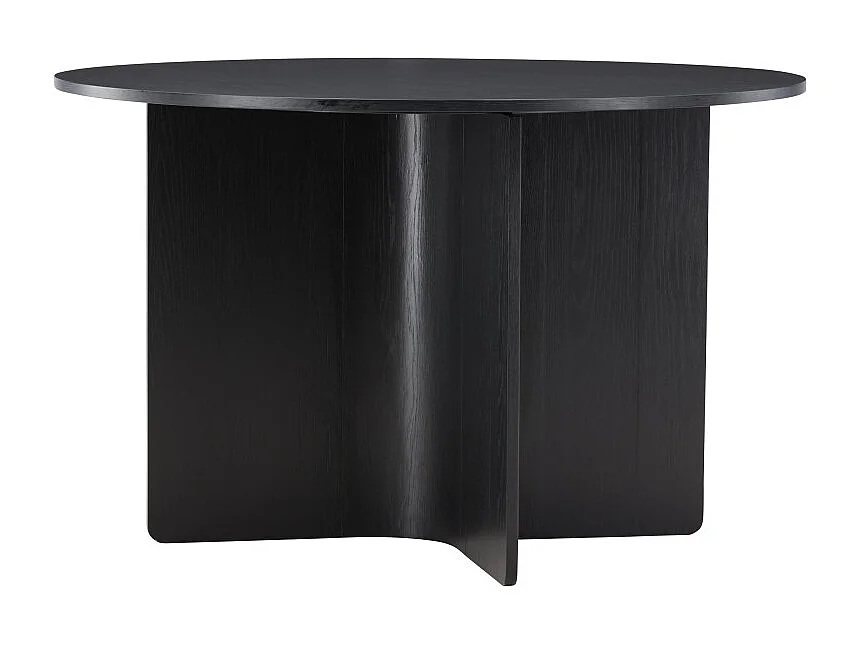 Table à Manger Ronde "Tyreso" 120cm Noir