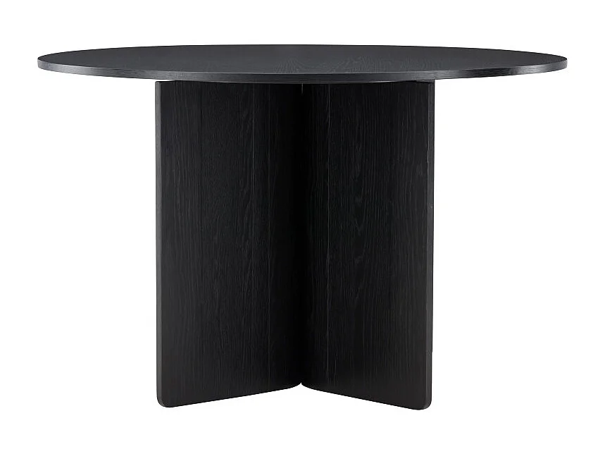 Table à Manger Ronde "Tyreso" 120cm Noir