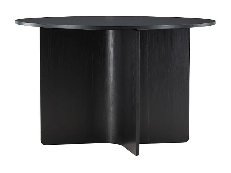 Table à Manger Ronde "Tyreso" 120cm Noir