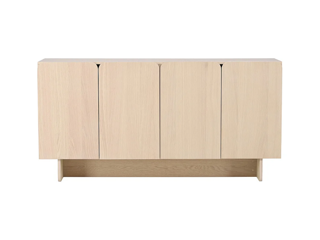 Tyreso - Buffet 4 portes en bois L160cm - Bois clair