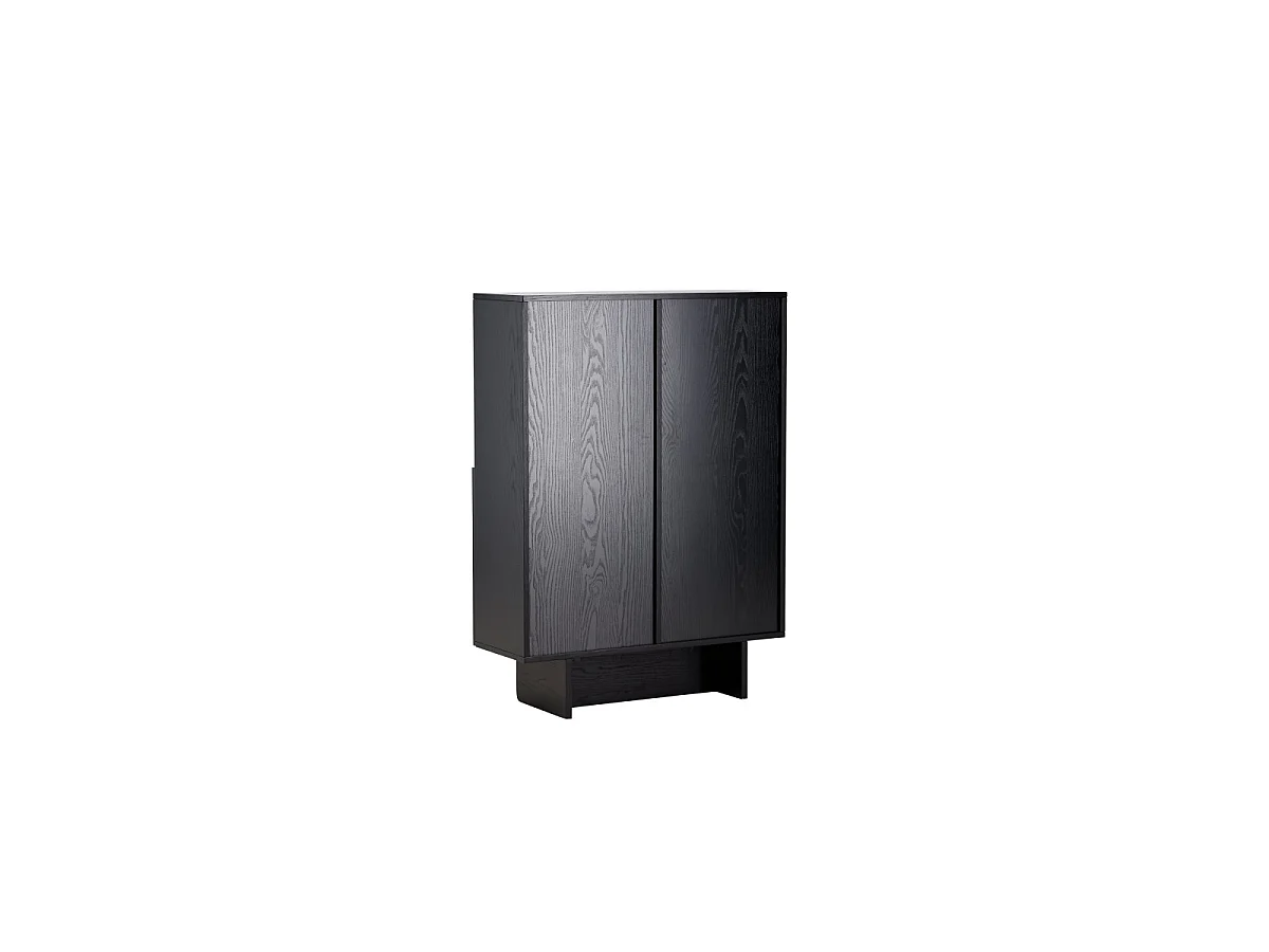 Bahut Haut Design "Tyreso" 110cm Noir
