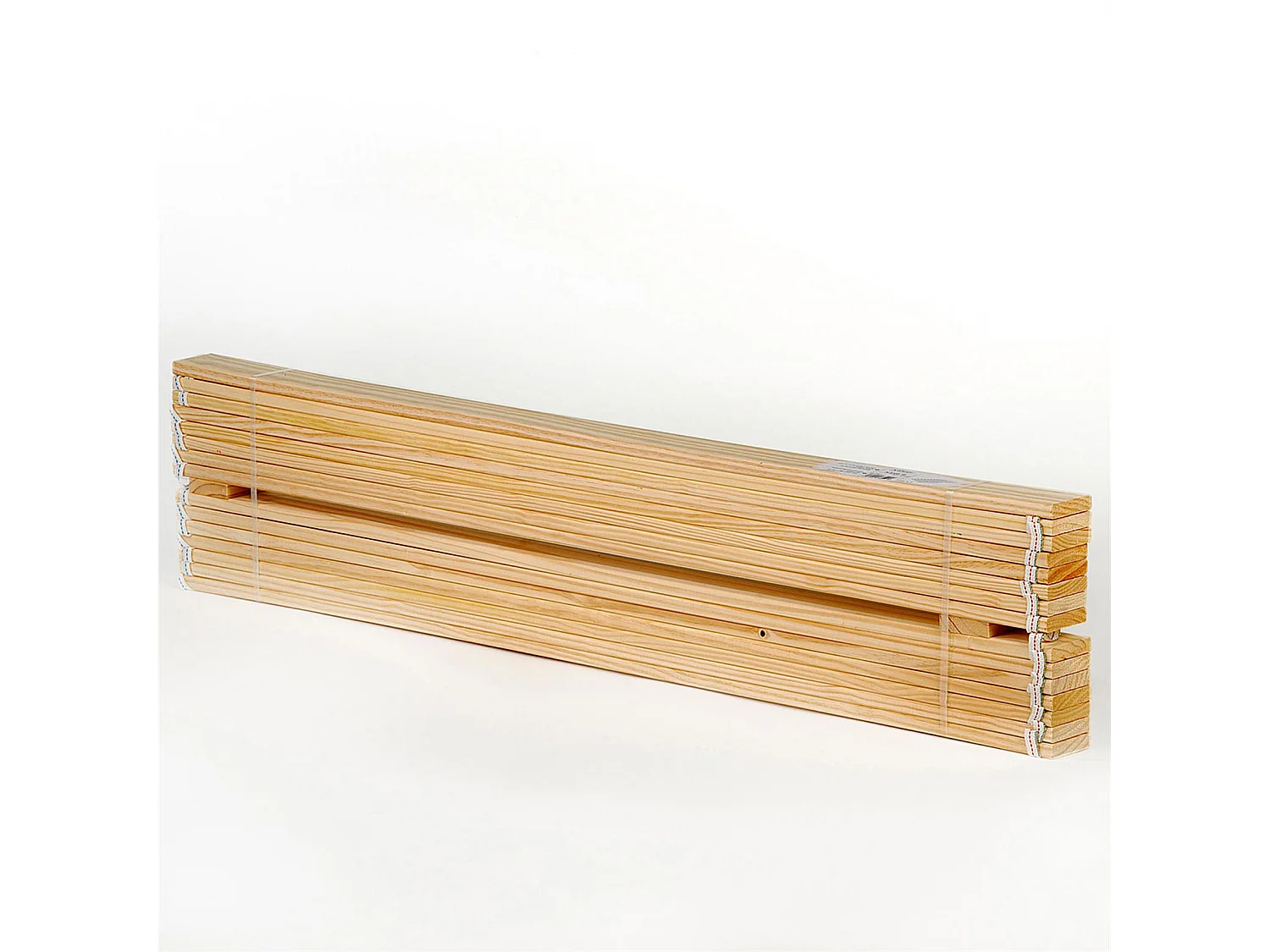Sommier en pin massif 15 lattes sans cadre couchage 120x200 cm