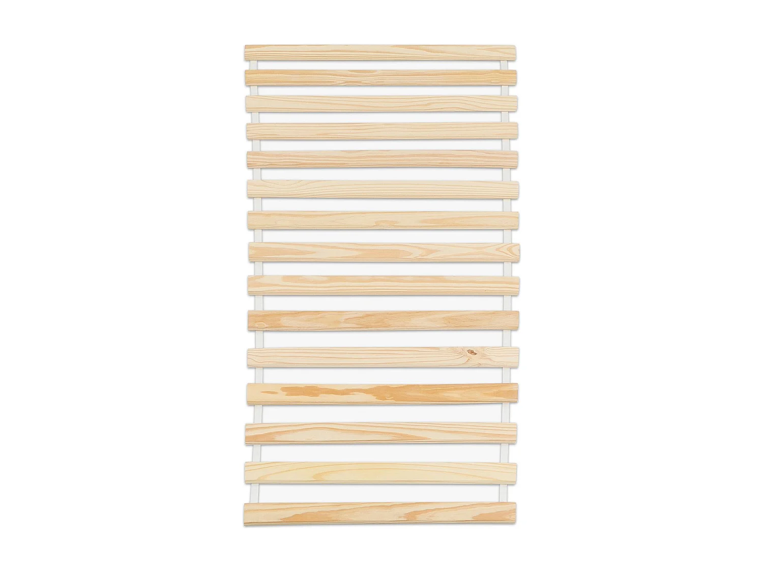 Sommier en pin massif 15 lattes sans cadre couchage 100x200 cm