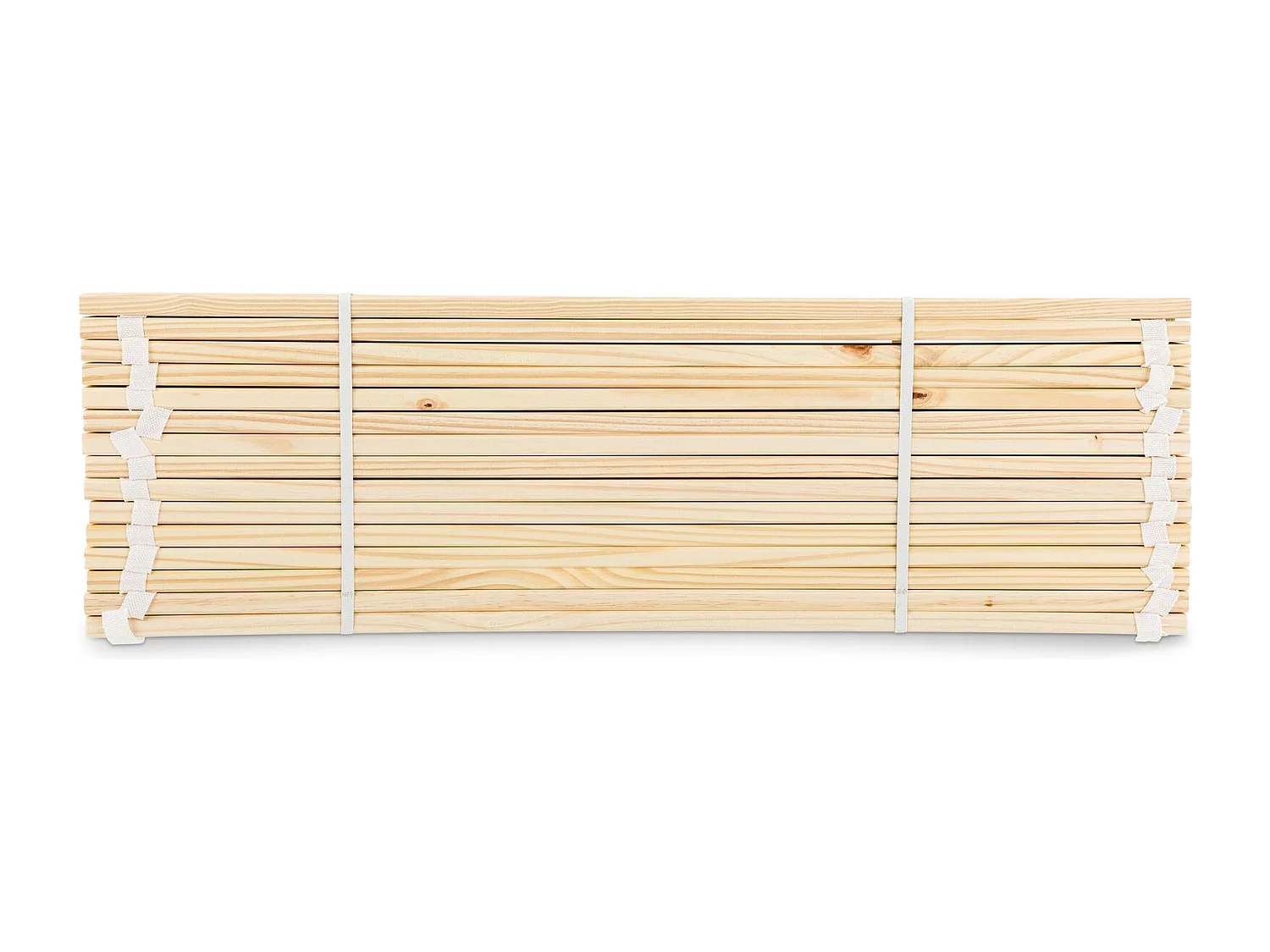 Sommier en pin massif 15 lattes sans cadre couchage 100x200 cm