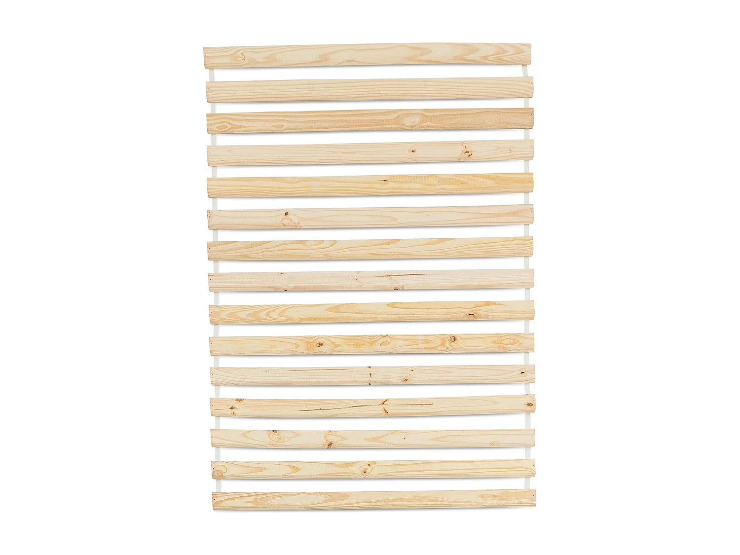 Sommier en pin massif 15 lattes sans cadre couchage 140x200 cm