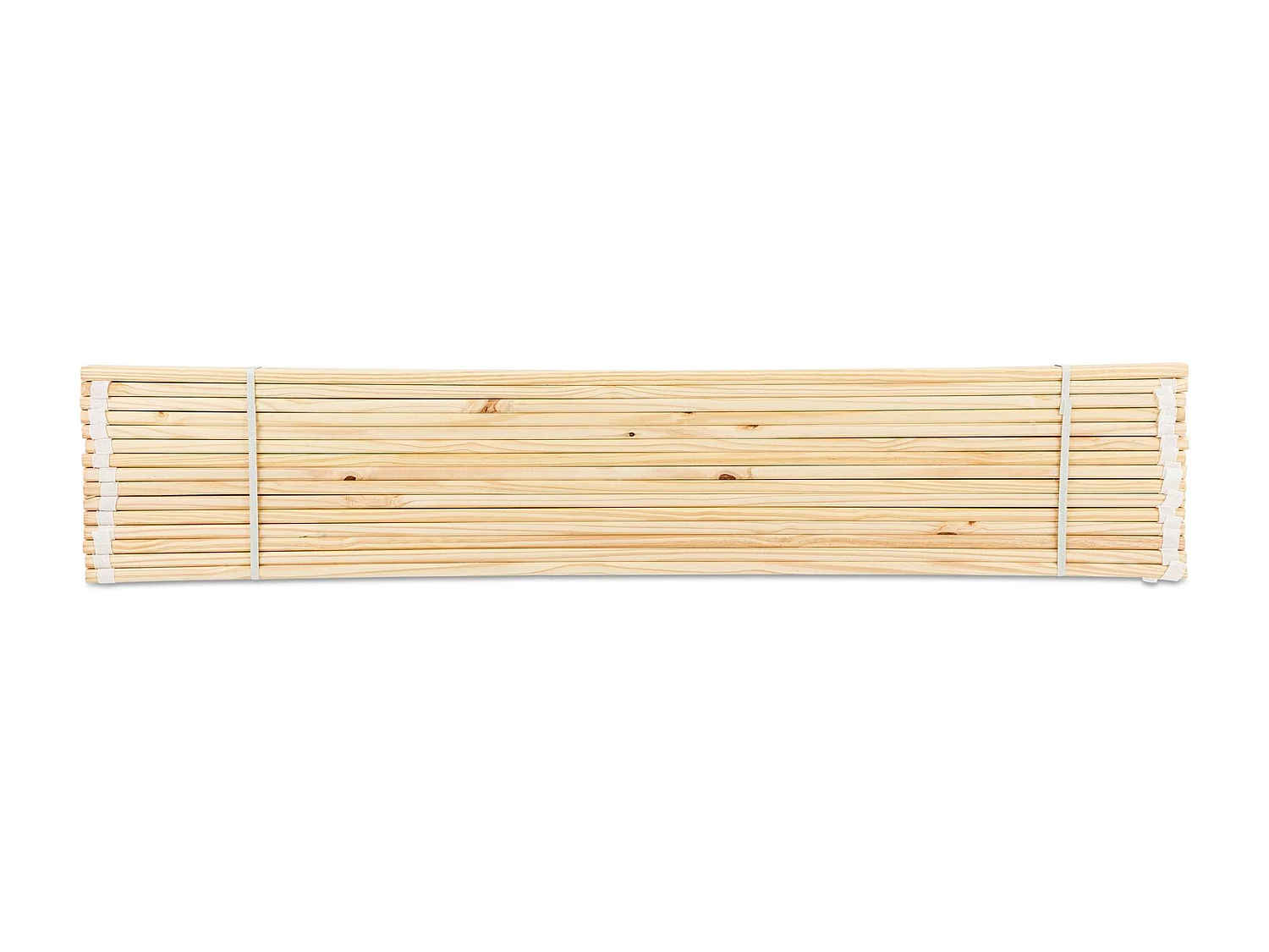 Sommier en pin massif 15 lattes sans cadre couchage 140x200 cm