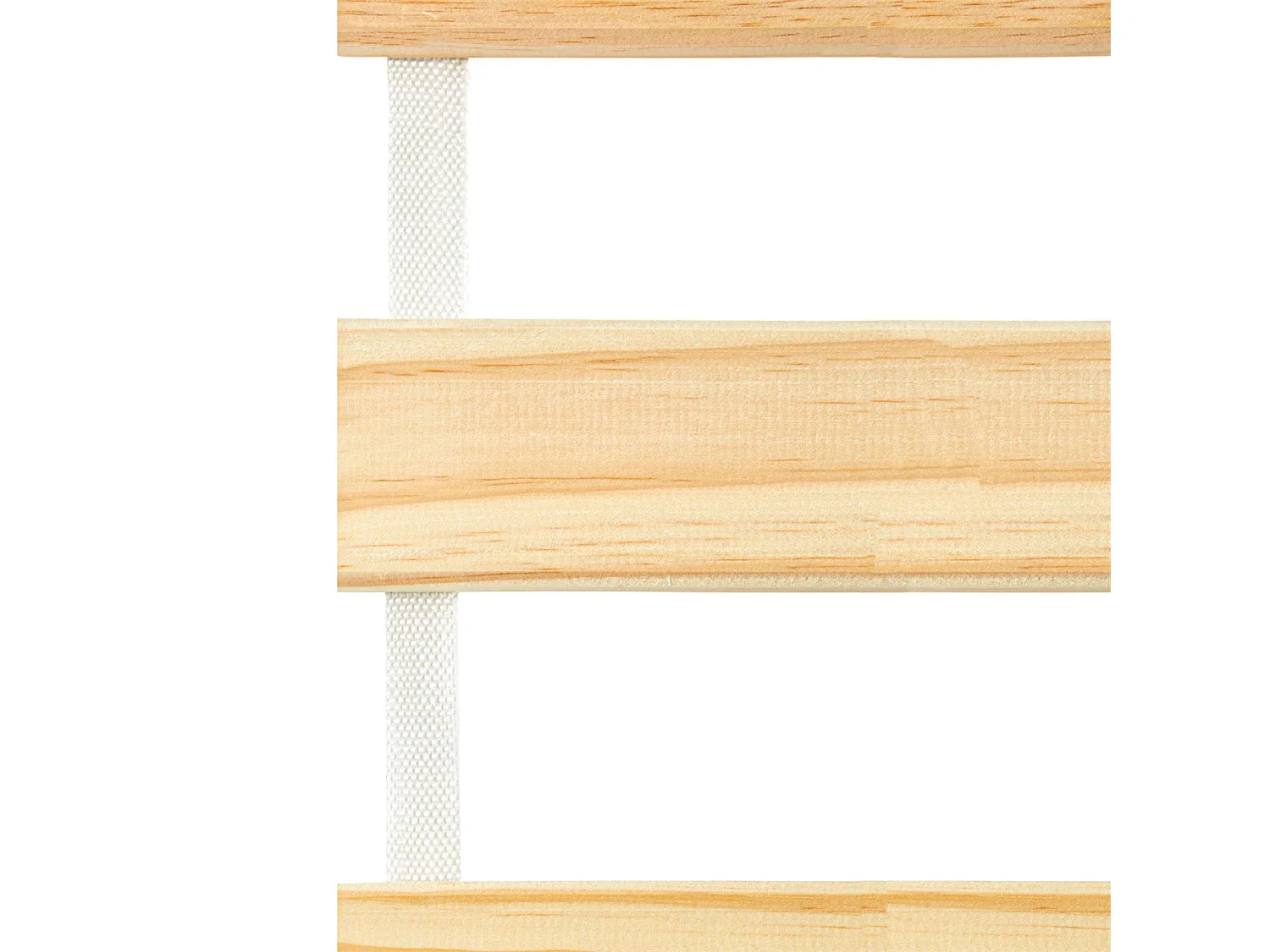 Lot de 2 sommiers en pin massif 15 lattes sans cadre, compatible couchage 90x190 ou 90x200 cm