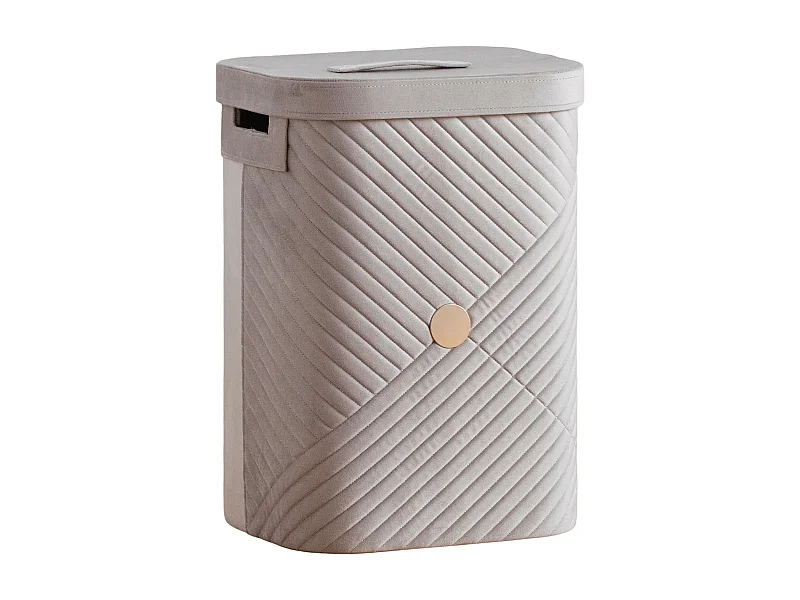 Wäschekorb Kala mittelgrau 53.5 x 30 x 38.5