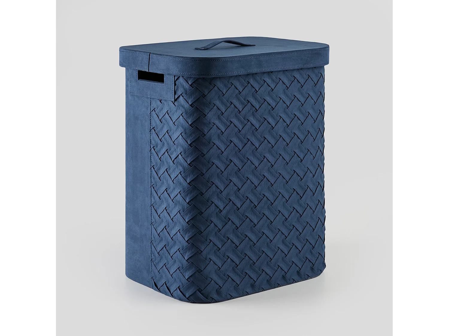 Wäschekorb Babtistin Dunkelblau 57 x 35 x 45