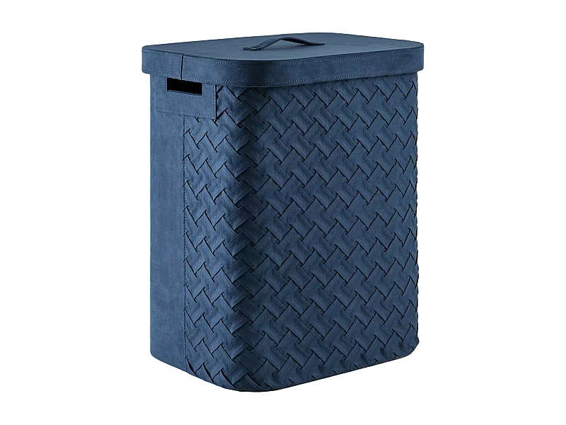 Wäschekorb Babtistin Dunkelblau 57 x 35 x 45