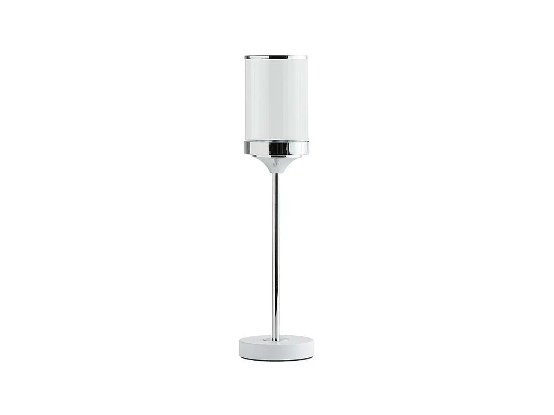 Bougeoir Enlaceso Argent Moyen 47 x 12