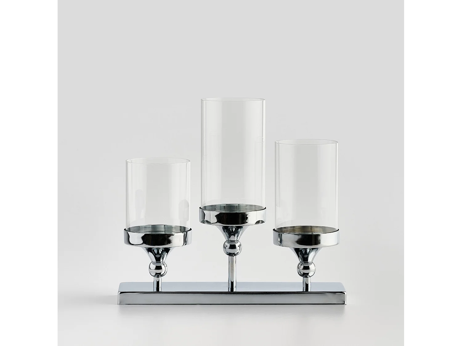 Kerzenständer Gustavo Mittelsilber 28 x 9 x 35