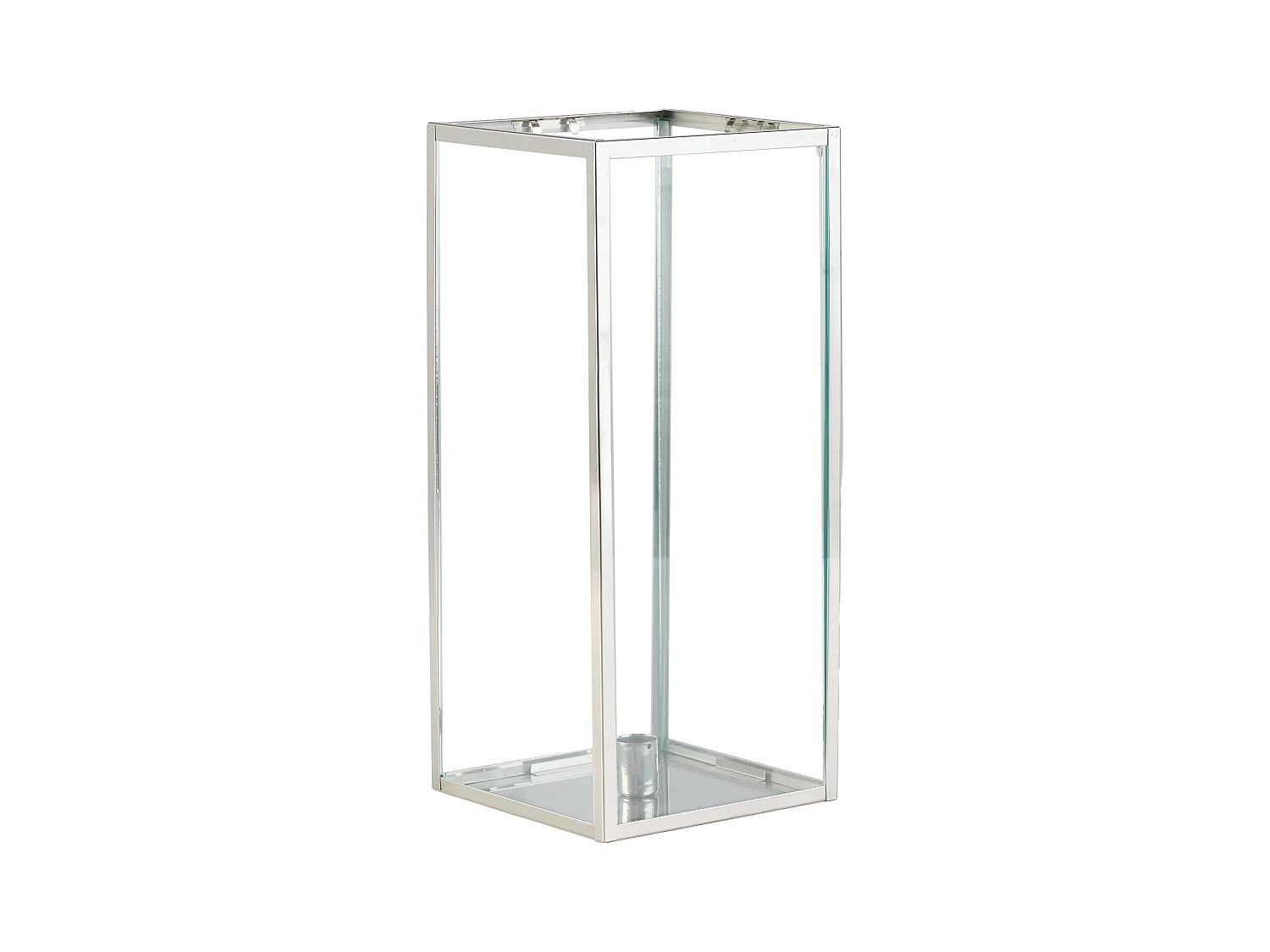 Bougeoir Epoch argent moyen 35 x 15 x 15