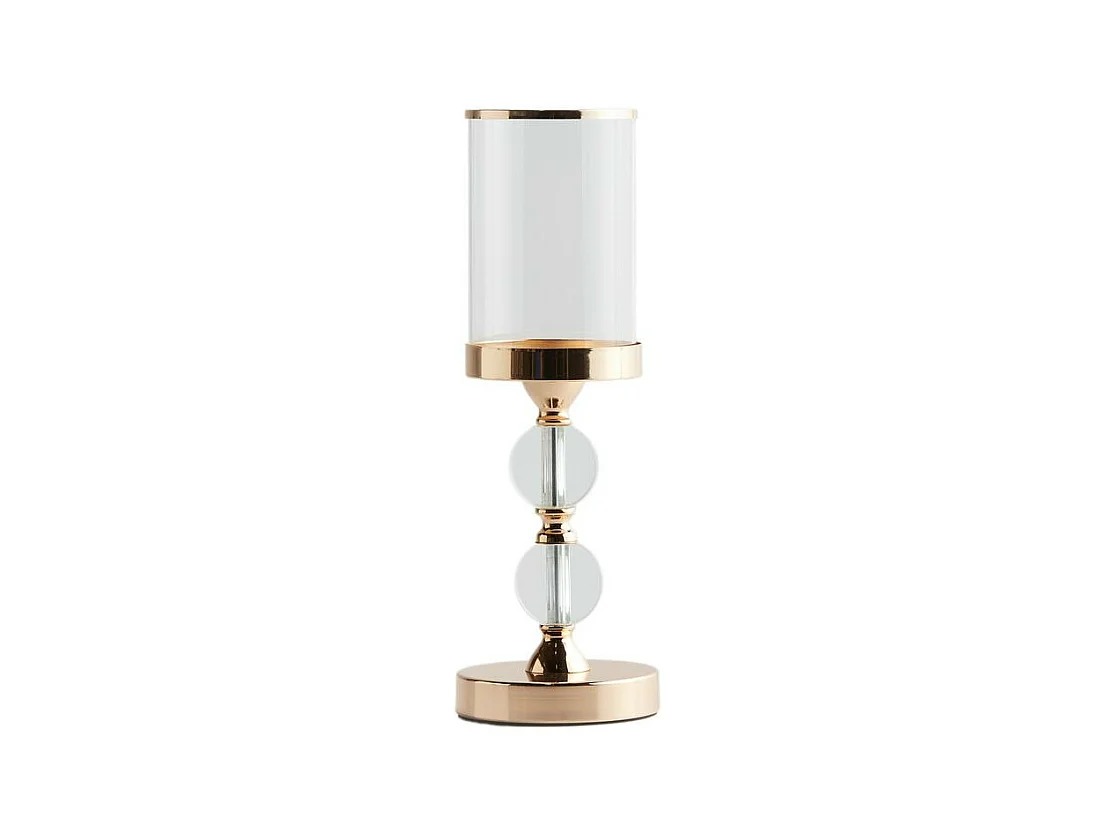 Kerzenständer Circello2 Helles Gold 35.5 x 12