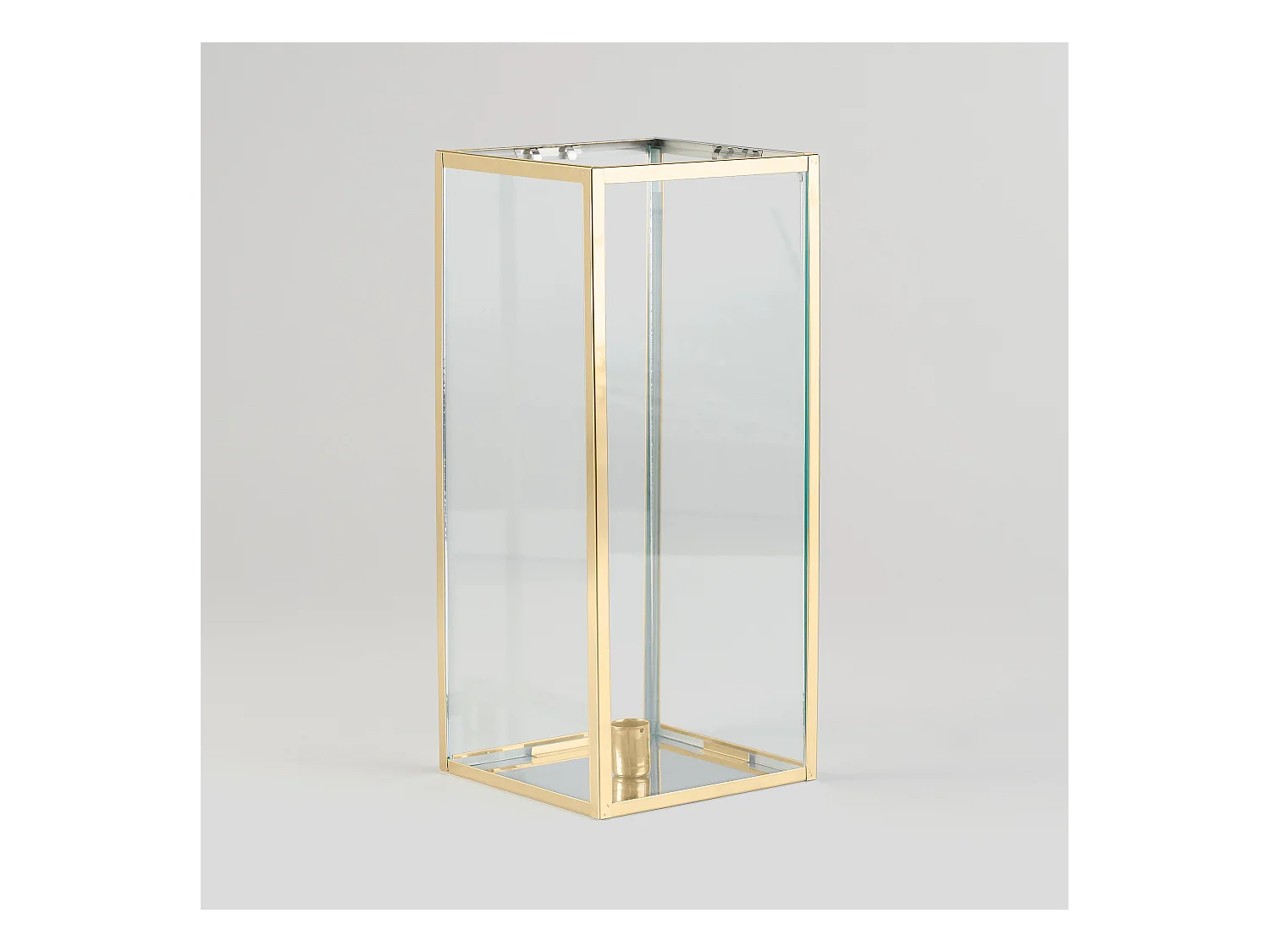 Kerzenständer Epoch mittleres Gold 35x15x15