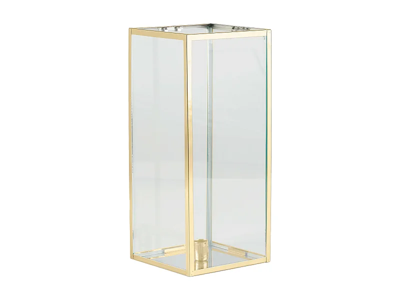 Kerzenständer Epoch mittleres Gold 35x15x15